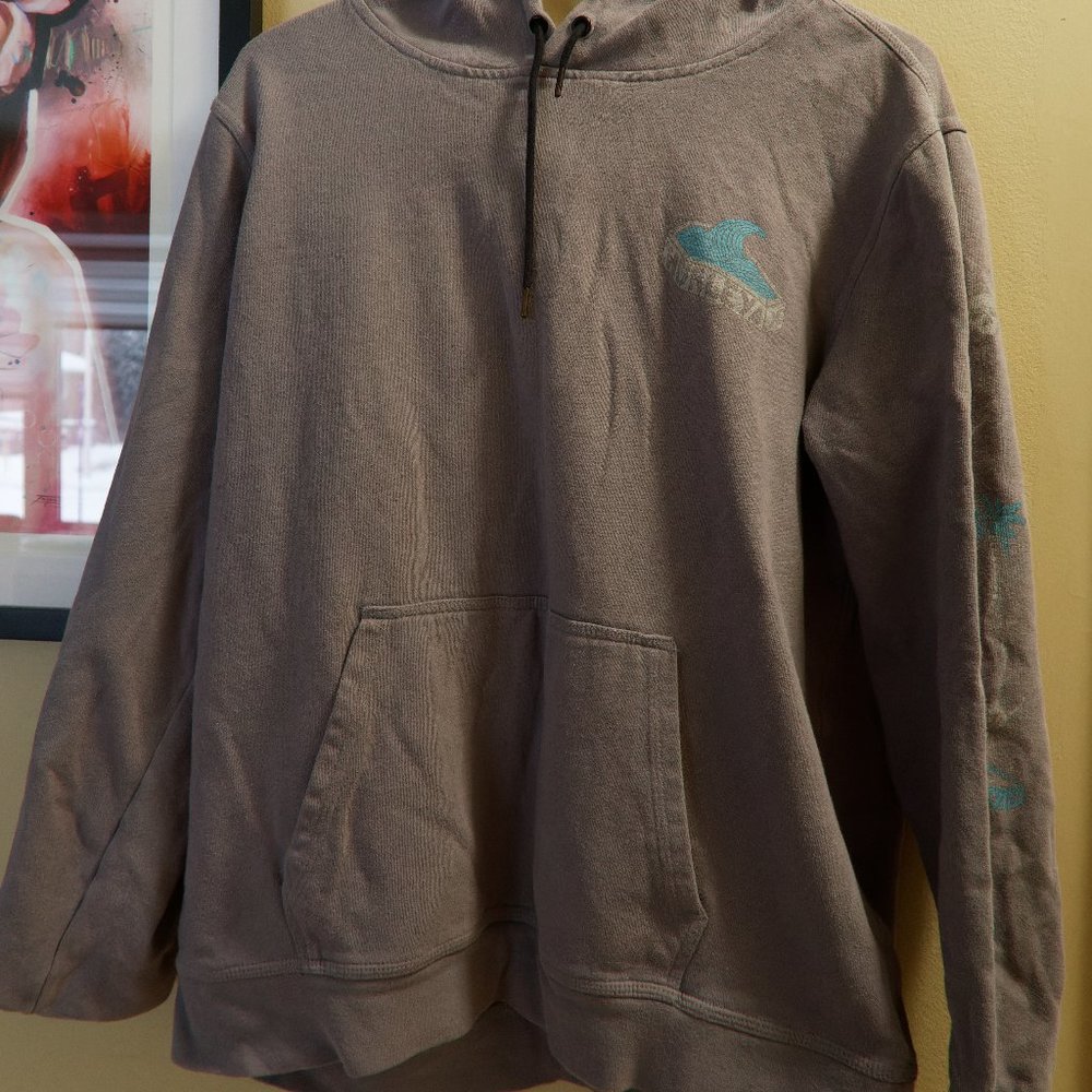 90's HURLEY BACKPRINT HOODIE